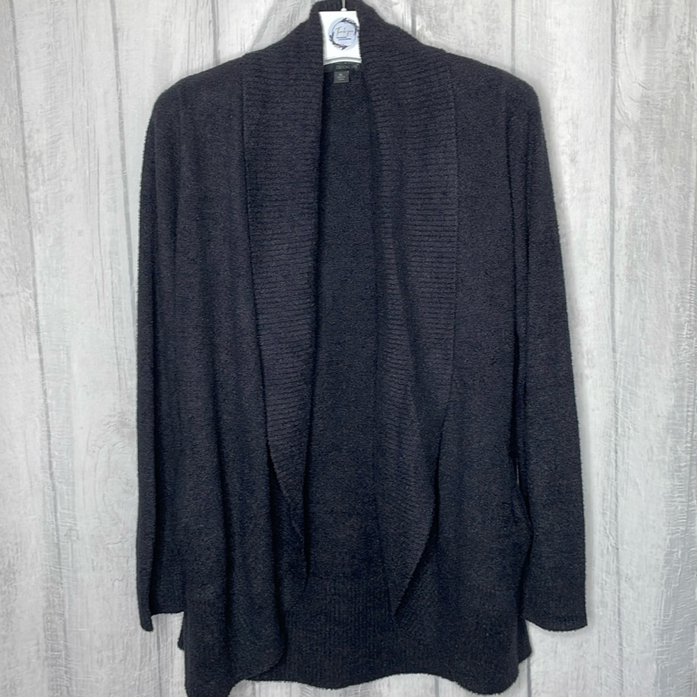 Barefoot Dreams cozychic lite cardigan.
